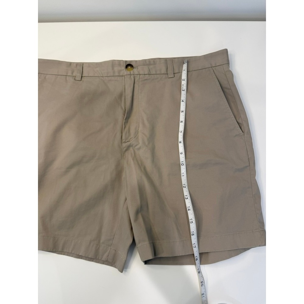 Vineyard Vines Mens Classic Flat Front Khaki Short 7 inch Seam Cotton/Spandex 36 - Picture 4 of 8